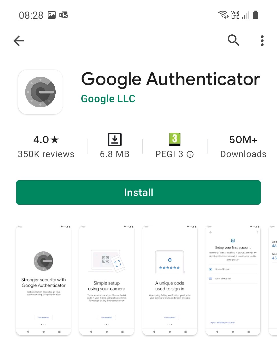 Install Google Authenticator